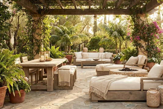 Benefits of Outdoor Teak Furniture Compared to Metal Furniture