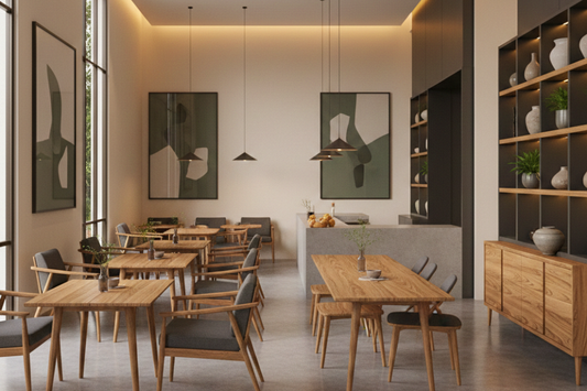 Why Malaysian Rubberwood Furniture is Perfect for Large Commercial and Hospitality Projects